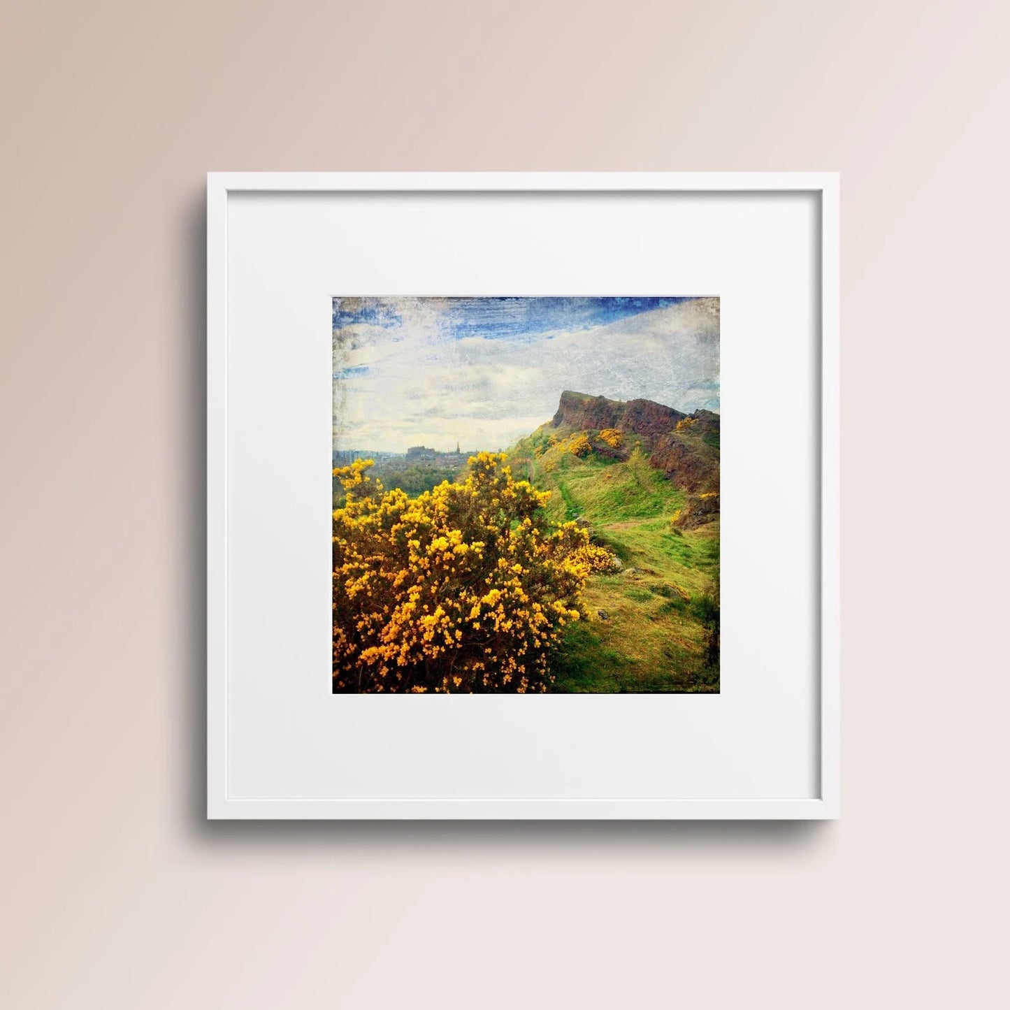 Salisbury Crags, Spring, Edinburgh